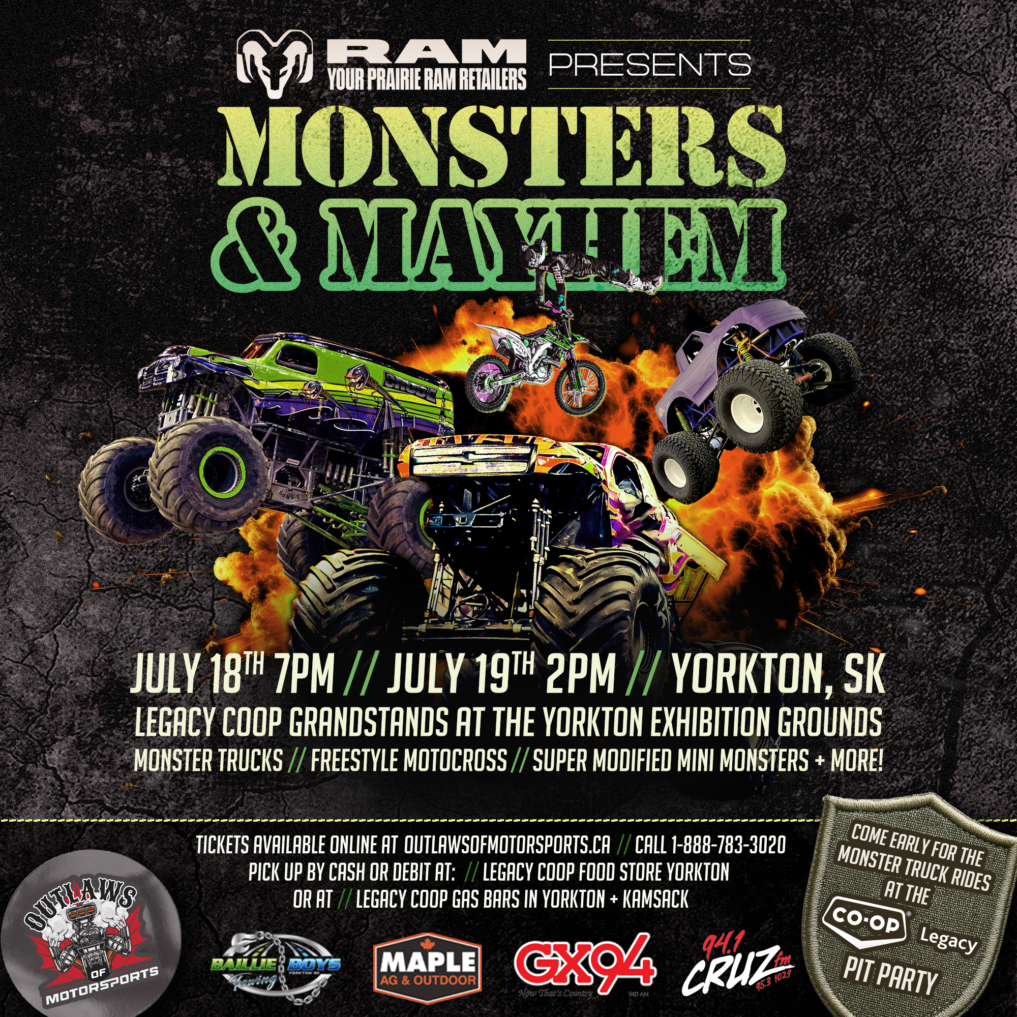 Rob Waloschuk joined us this morning to get us hyped for Monsters and Mayhem, coming to Yorkton July 18-19th! episode artwork
