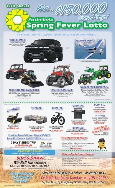 Assiniboia Spring Fever Lotto Early Bird GX94 Morning Show Interview