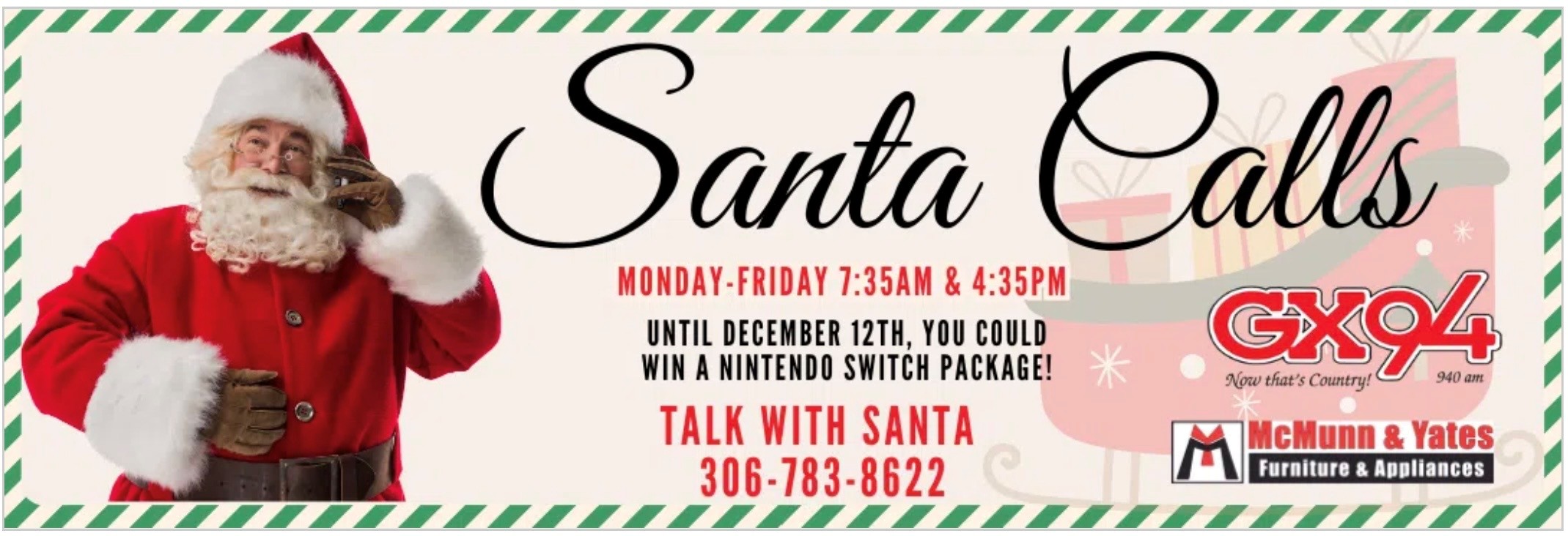 GX94 Santa Calls Monday November 17th, 2025 7:35 AM. episode artwork