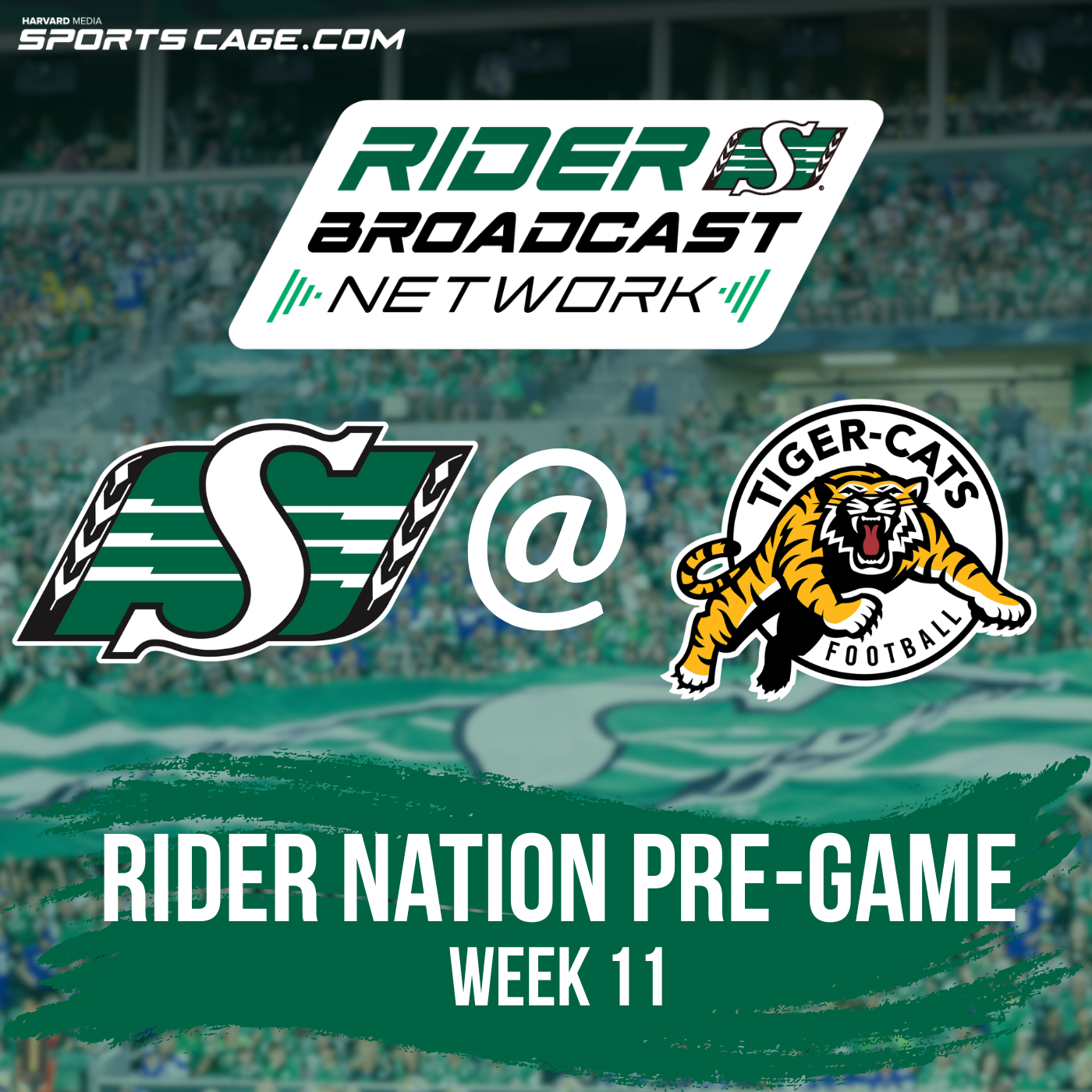 Rider Nation Pre-Game – Week 11- Riders @ Ti-Cats- August 15, 2026 episode artwork