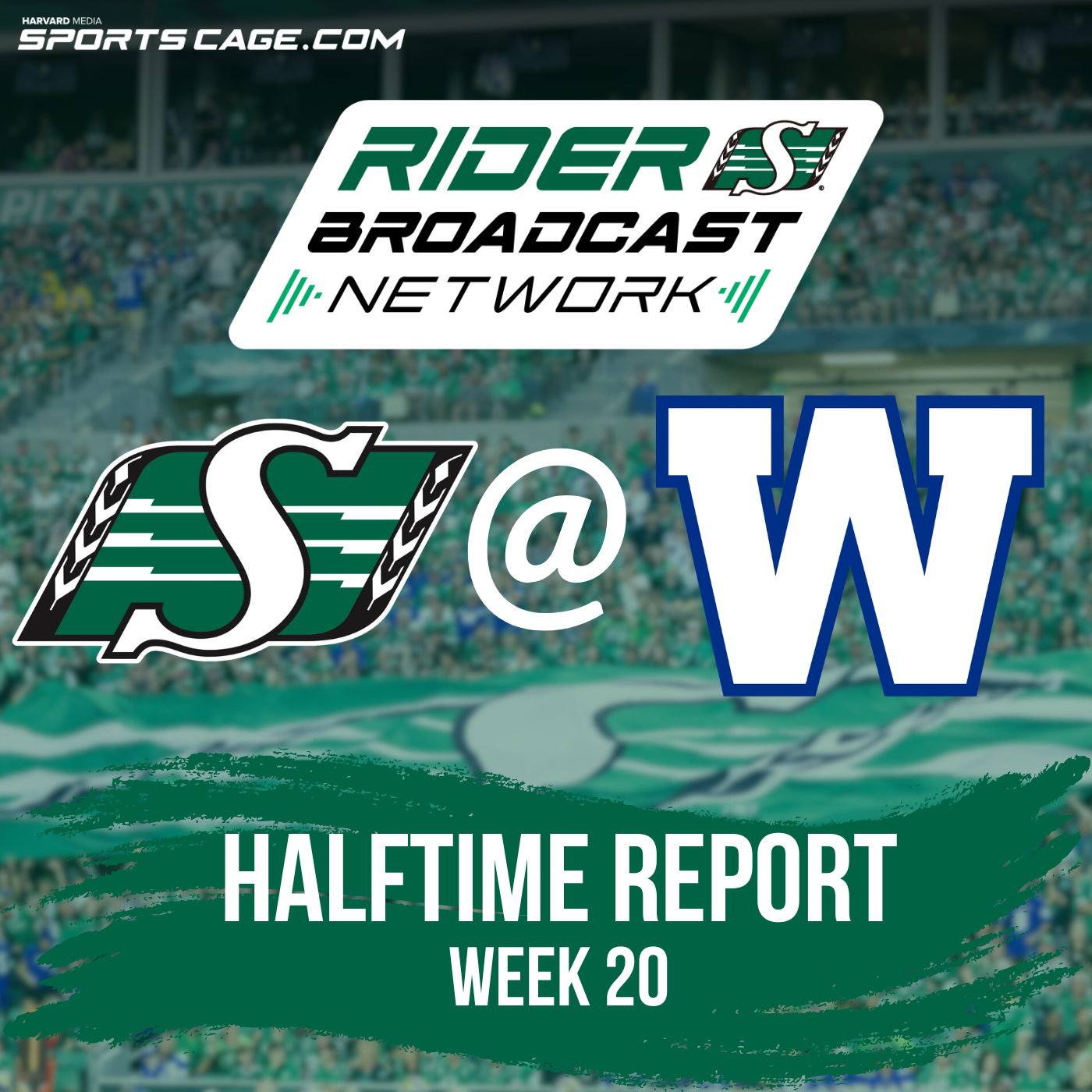 Halftime Report - Week 20 - Roughriders @ Bombers - Oct 17, 2025