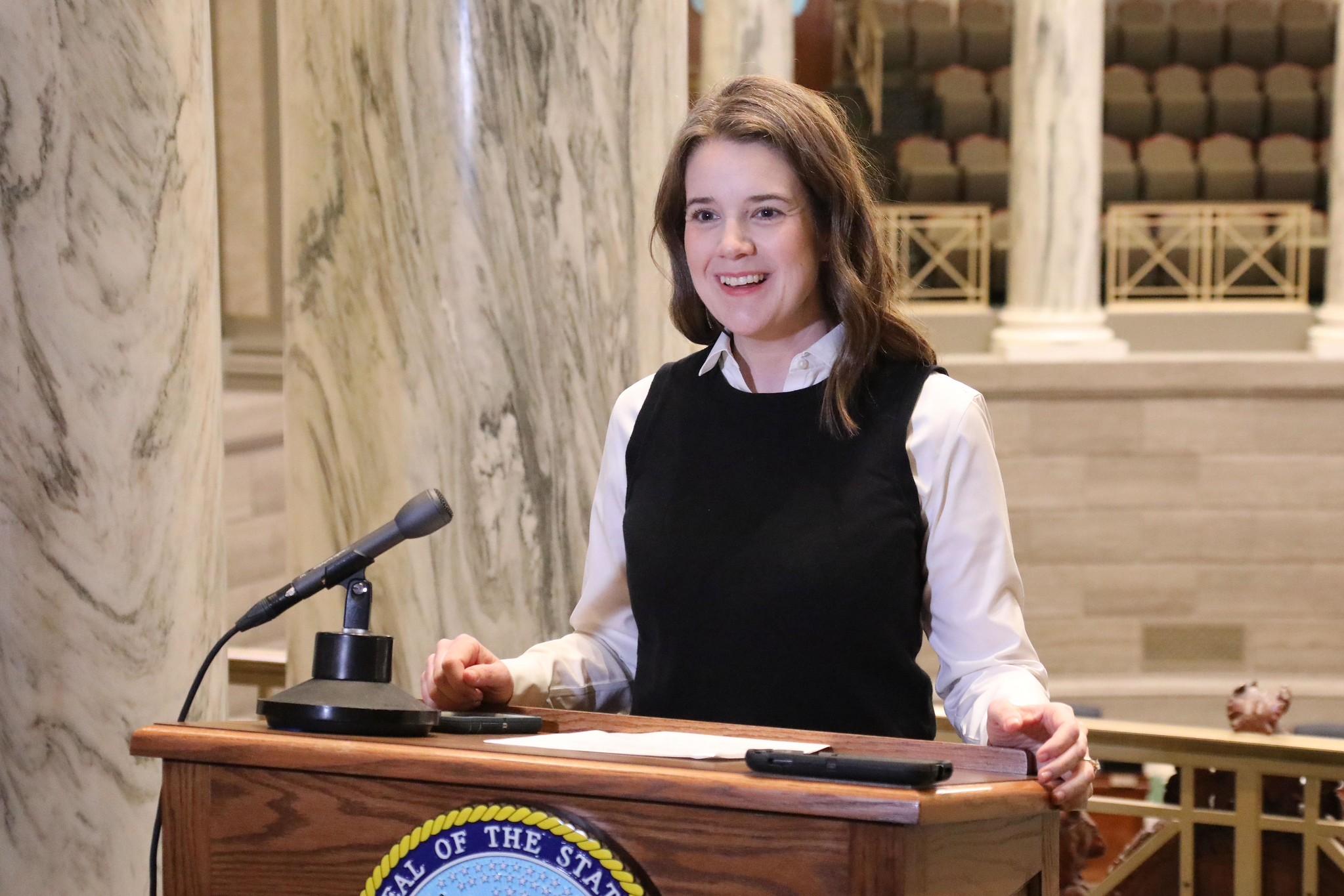 (LISTEN): State Sen. Mary Elizabeth Coleman (R-Arnold) appears on "Wake Up Missouri" episode artwork