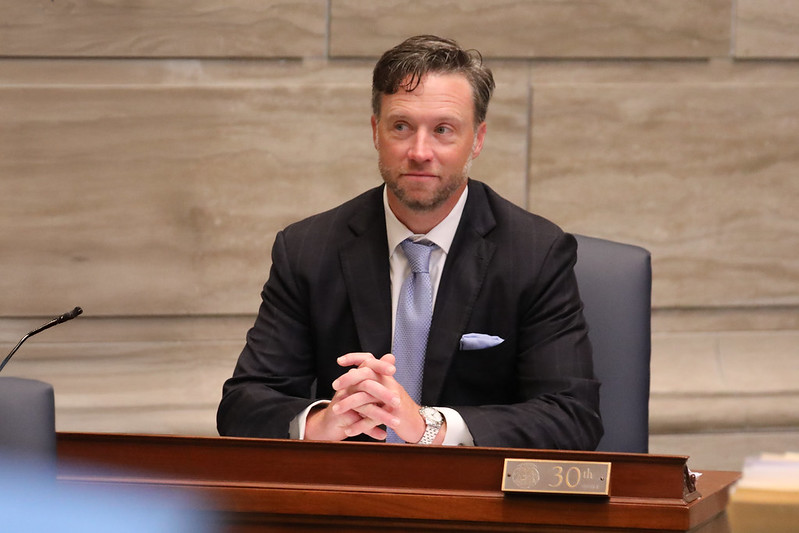 (LISTEN): State Sen. Lincoln Hough (R-Springfield) appears on "Wake Up Missouri" episode artwork