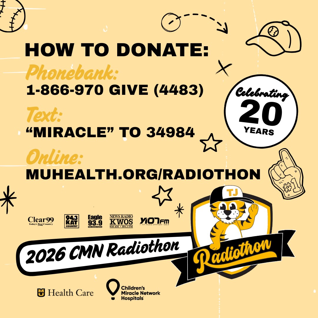 (LISTEN): MU Children's Hospital employees Hannah and Aubri discuss music therapy on Radiothon episode artwork