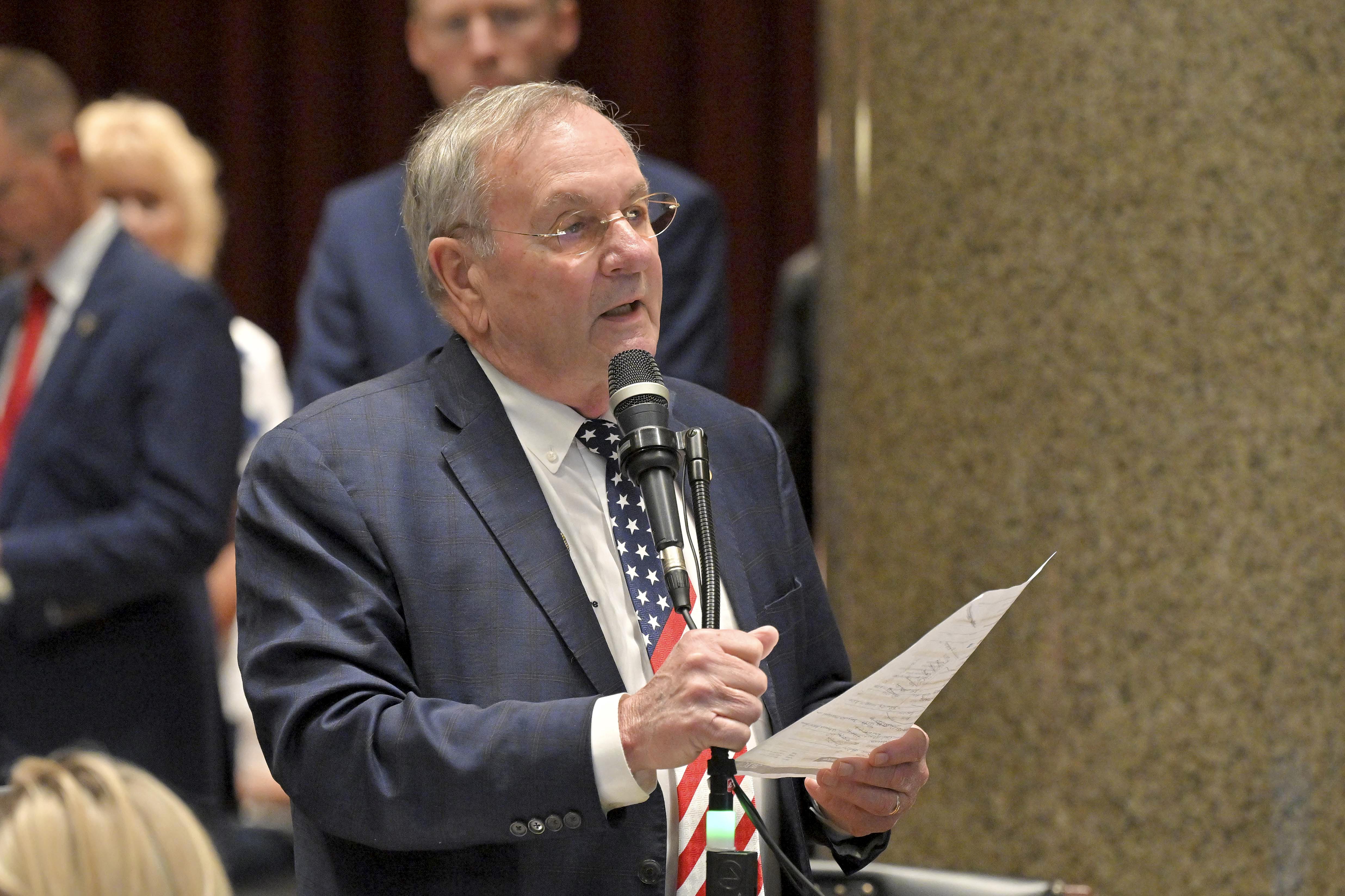 (LISTEN): State Rep. Dave Griffith (R-Jefferson City) discusses 2026 session on "Wake Up Missouri" episode artwork