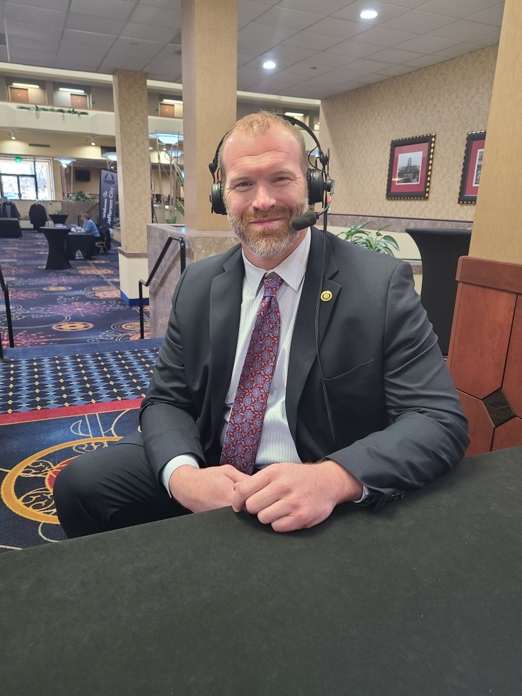 (LISTEN): State Sen. Kurtis Gregory (R-Marshall) discusses Pilot Grove tornado and health care bill on "Wake Up Missouri" episode artwork