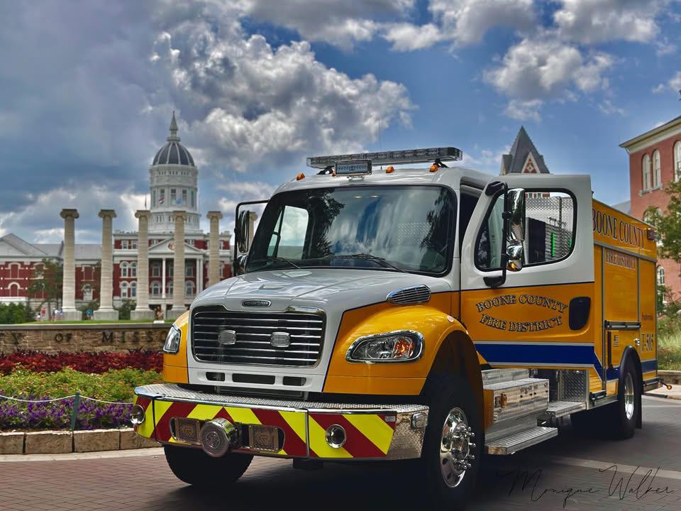 (LISTEN): Boone County Fire Protection District assistant chief Blomenkamp appears live on "Wake Up Missouri" episode artwork