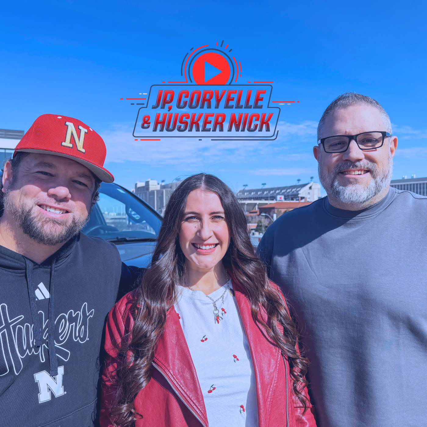 JP & Coryelle with Husker Nick