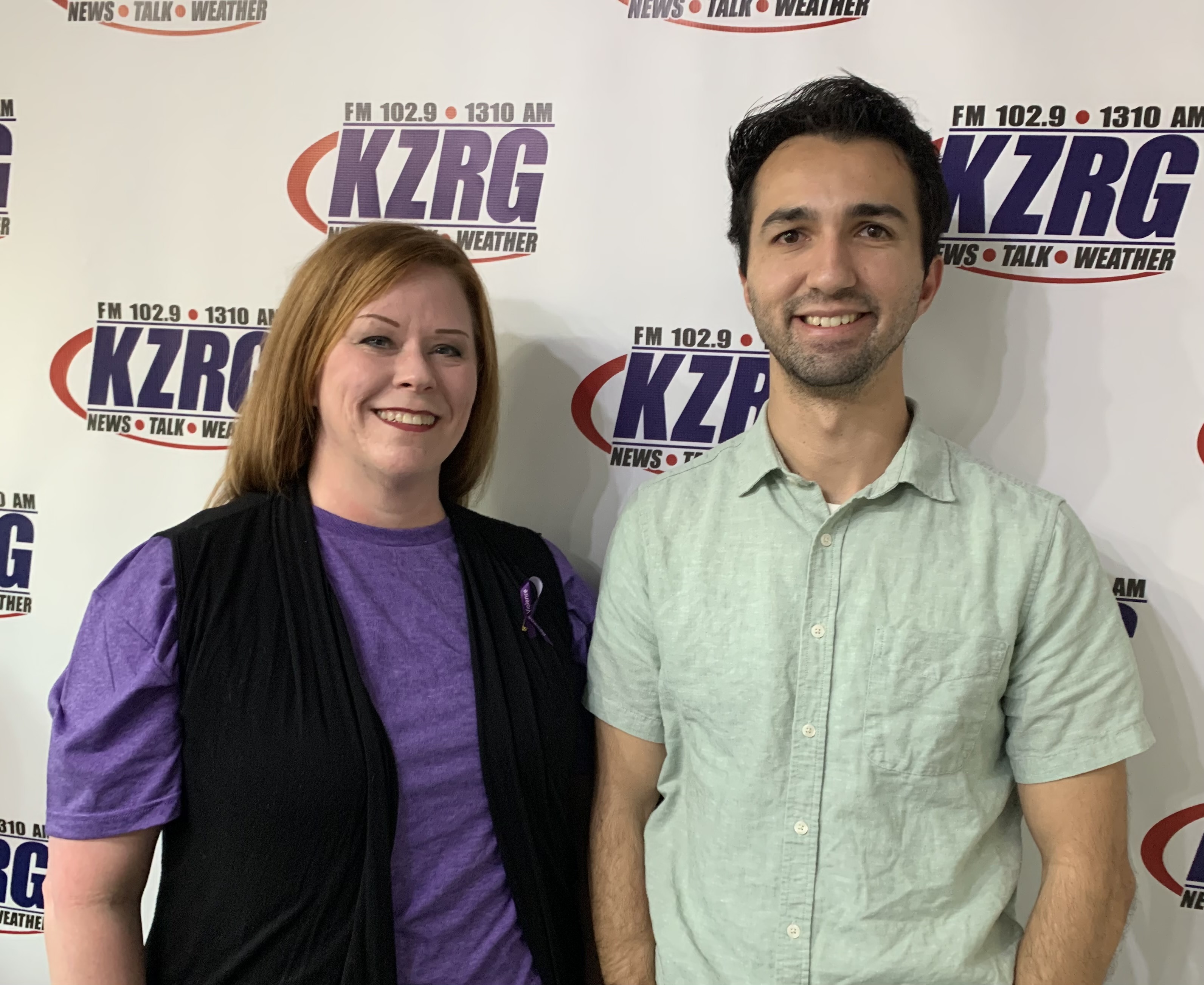 Domestic Violence Awareness month - NewsTalk KZRG episode artwork