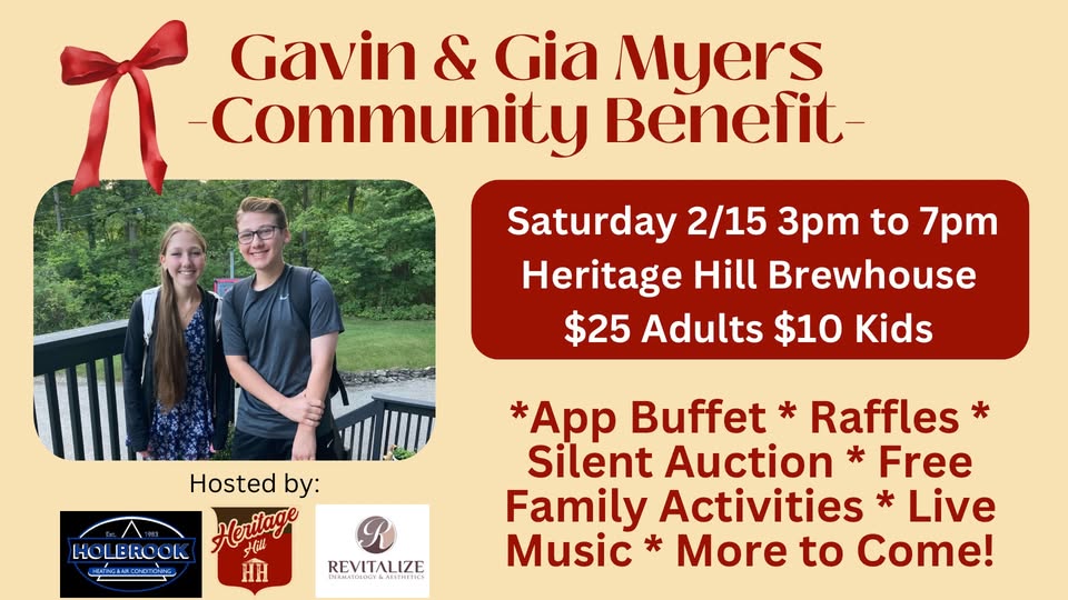 Gavin & Gia Myers Community Benefit episode artwork
