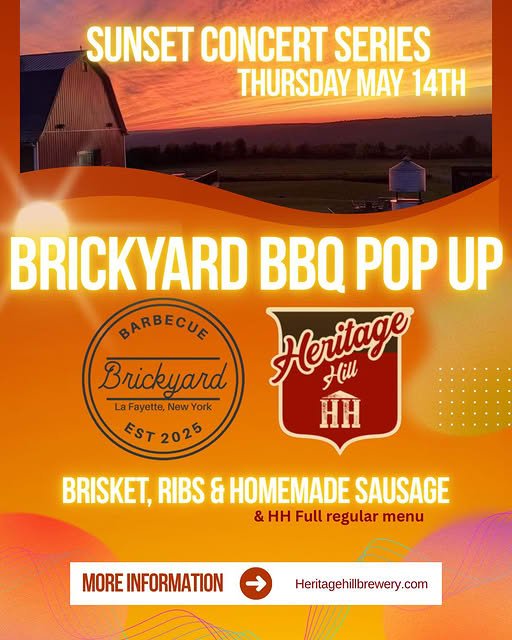Brickyard BBQ is teaming up with Heritage Hill episode artwork