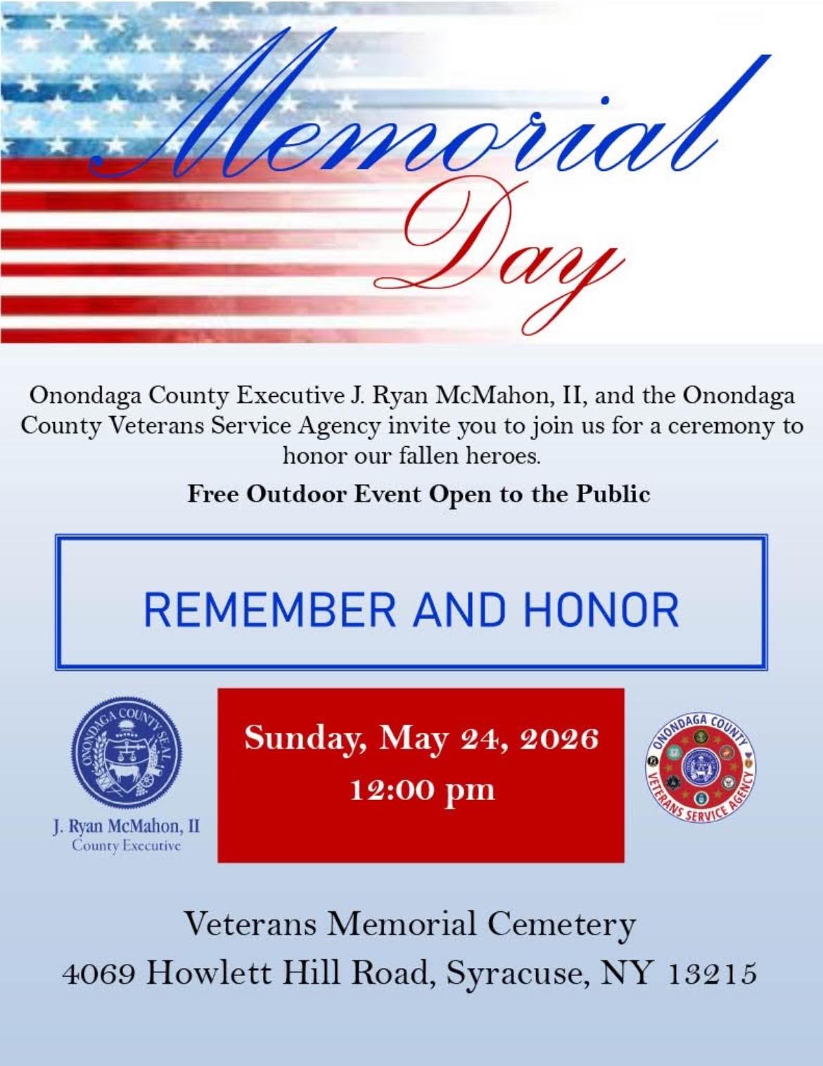 Annual Memorial Day Ceremony episode artwork