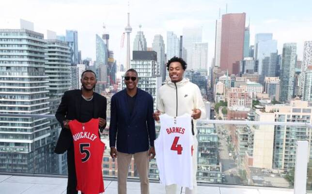 Lewenberg on Ujiri's championship promise, the Raptors' reluctancy to rebuild and if Barnes is ready to be a leader thumbnail