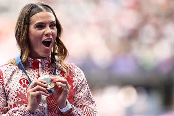 Newman on how she celebrated her bronze medal win, overcoming personal challenges and Olympic village experience thumbnail