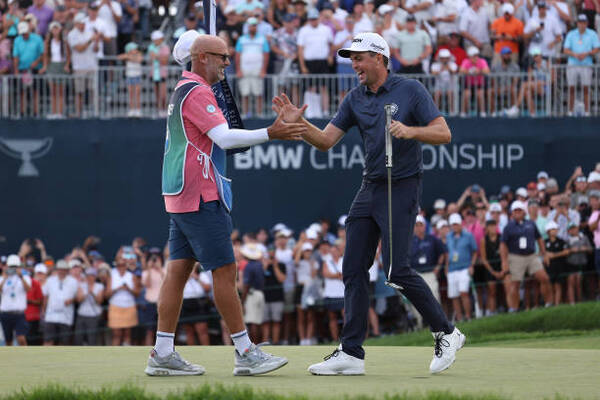 Vail on Bradley’s BMW Championship win, the best shot he’s seen in his caddie career and the mentality when leading on Sunday thumbnail