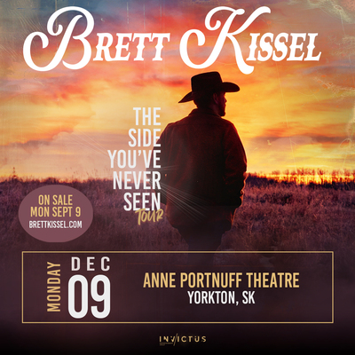 Brett Kissel Yorkton Concert Announcement