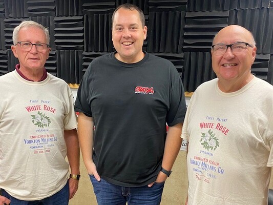 Yorkton Brick Mill Heritage Society Dinner GX94 Morning Show interview.