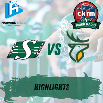 Highlights - Week 9 - Riders vs Elks - August 3, 2024