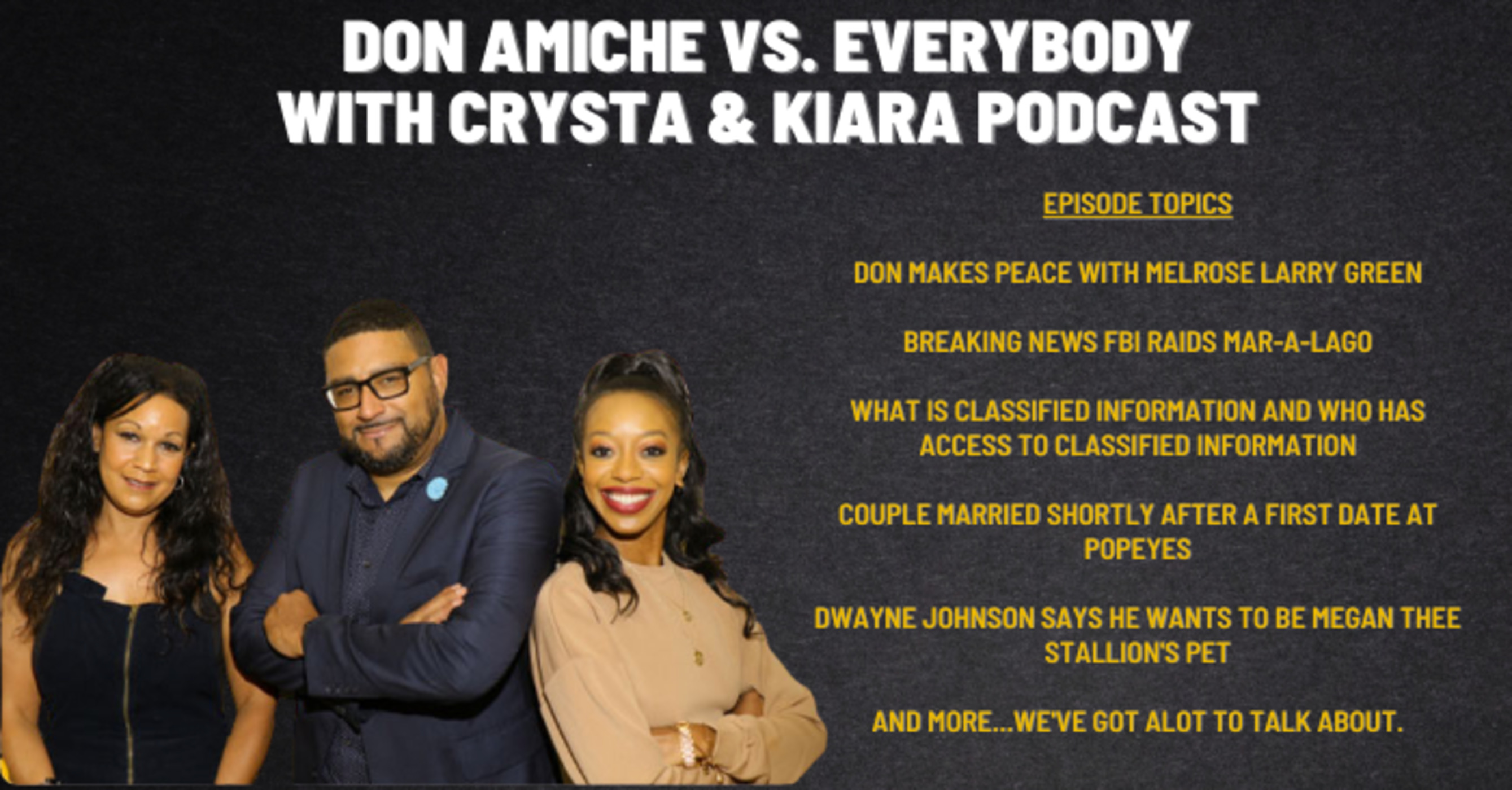 Don Amiche vs. Everybody + Crysta & Kiara