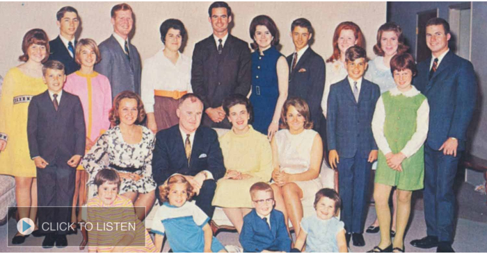 Becky's great-grandmother had 15 kids!!!