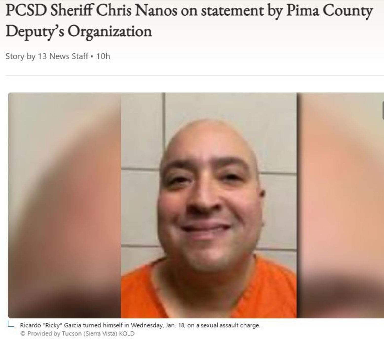 The Morning Ritual with Garret Lewis- Garret Talks About Pima County Sheriff Involved In Rape Cover-Up episode artwork