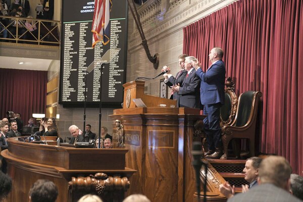 (LISTEN): "Missouri Times" publisher Scott Faughn previews Kehoe inauguration on "Wake Up Mid-Missouri" episode artwork