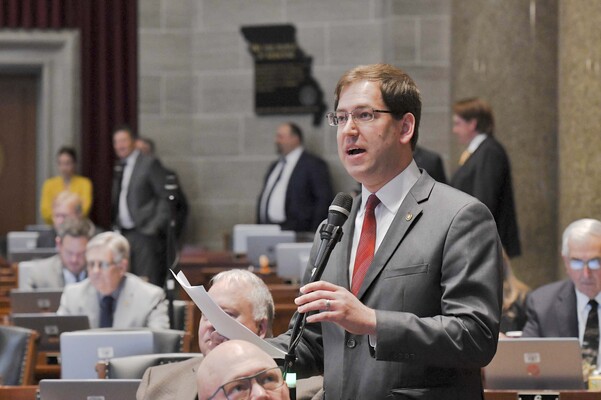 (LISTEN): Missouri House Majority Floor Leader Alex Riley (R-Springfield) appears on "Wake Up Missouri" episode artwork
