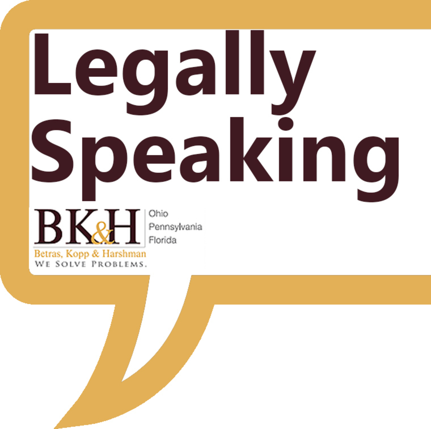 Legally Speaking episode artwork