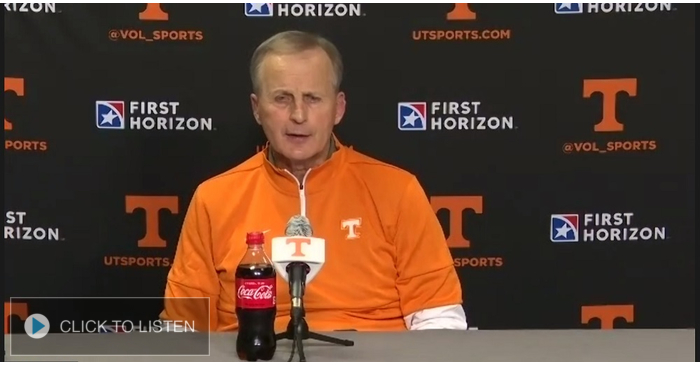 Rick Barnes - Vols HC - Vanderbilt post (1.16.21)