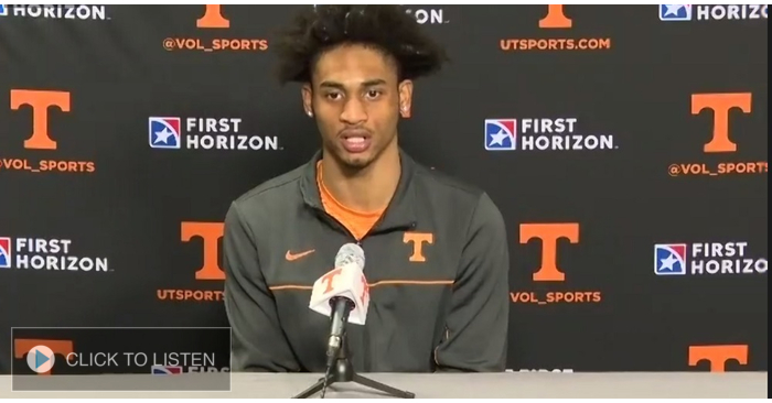 Keon Johnson - Vols G - Vanderbilt post (1.16.21)